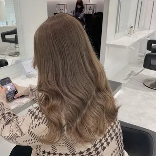 セミロング カラー 🌿透明感赤み消し Keishin🌿のヘアスタイル