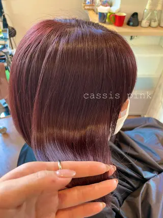 ショート カラー ヘアアレンジ 女性スタイリスト専門サロン Zina 天神所属・NANA/trend style🕊🍑のヘアスタイル