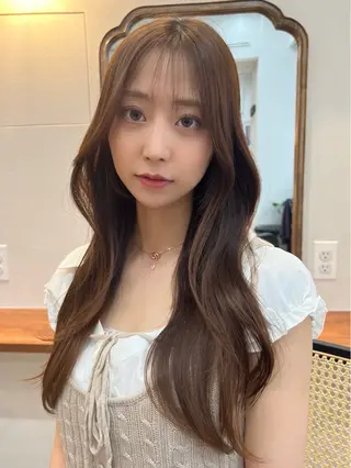 ロング カラー collet矢島 /ブリーチカラーのヘアスタイル