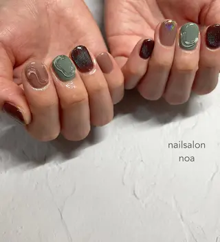 ネイル nailsalon noa所属・nailist sakiのネイルデザイン