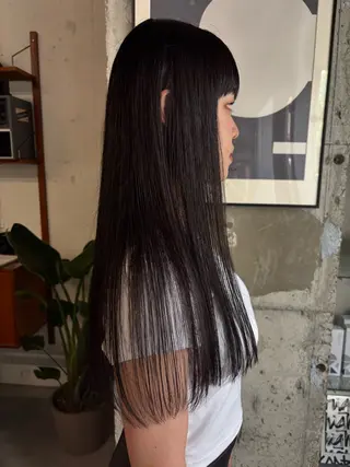 ロング 永田 愛莉のヘアスタイル