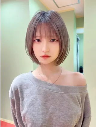 ショート カラー 山本 真之介のヘアスタイル