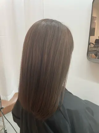 ミディアム カラー ⛲️every 🌼 平子 歩美 ☺︎のヘアスタイル