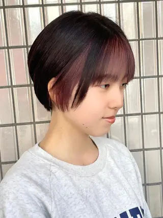 ショート Matina hair所属・原 千景のヘアスタイル