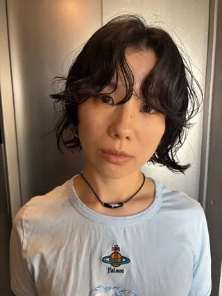 ショート パーマ ボブ職人 /ミリヤのヘアスタイル