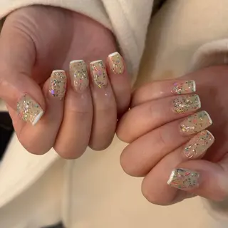 ネイル 栗田 ゆう子のネイルデザイン