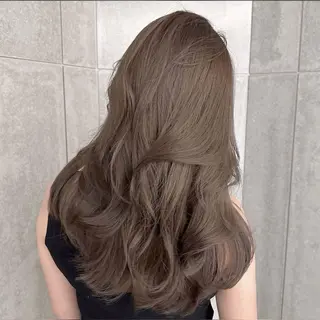 ロング 【美髪】大人ブラウン 縮毛矯正🫧Annaのヘアスタイル