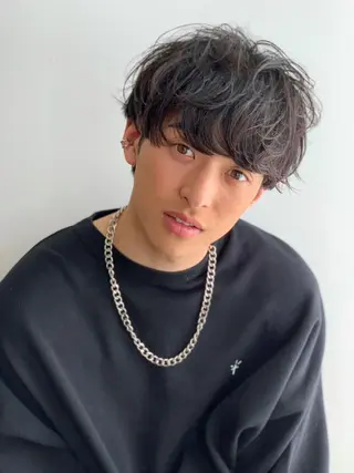 パーマ メンズ 新宿/髪質改善 /透け感/Sotaのヘアスタイル