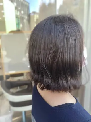 ショート カラー ナカタケ ユウのヘアスタイル