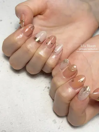 ネイル Li'a Bloom所属・🦋🤍 madoka🤍のネイルデザイン