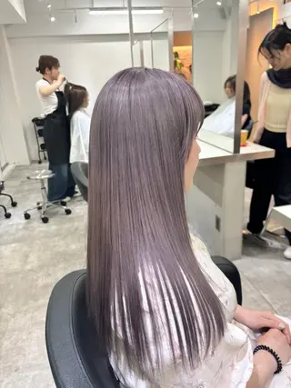 ロング カラー Ｖｉｏｔ  銀座 樋口 桃佳のヘアスタイル