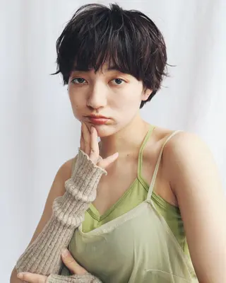 ショート レイヤーパーマ/ ショートパーマ/横浜のヘアスタイル