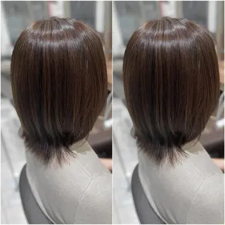 ミディアム カラー 全席個室　暖色カラー Zina松園優香🌸のヘアスタイル
