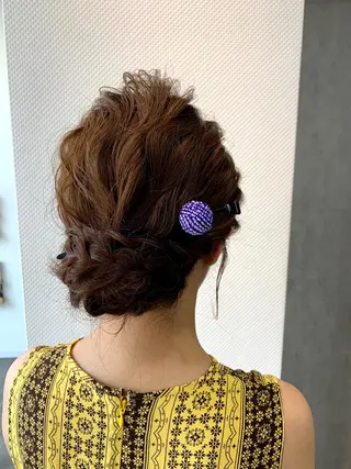 ロング N°rico川喜田 里衣のヘアスタイル