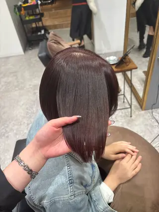 カラー 透明感カラー/ダブル カラー/MAI🎀のヘアスタイル