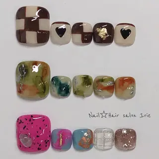 ネイル Hair salon Irie所属・與儀 知佳のネイルデザイン