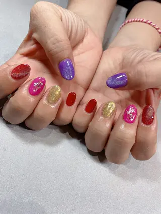 ネイル iiloo aromaworksのネイルデザイン