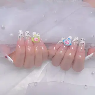 ショート 28ネイル フェンのネイルデザイン