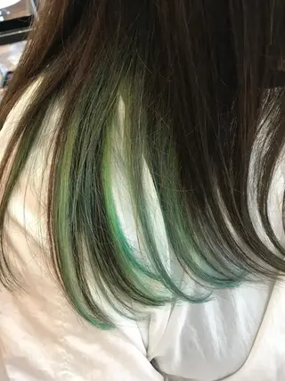 ロング カラー R's hair 大道瞳のヘアスタイル