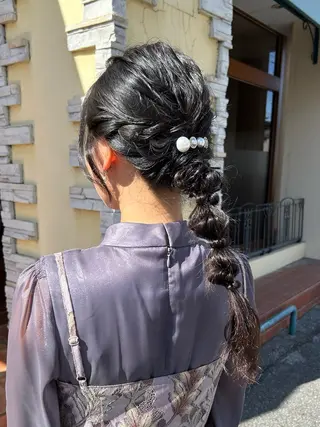 ヘアアレンジ 坂本 瑞季 🤍 髪質改善のヘアスタイル