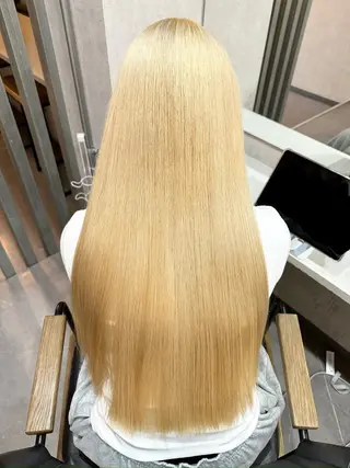 ロング カラー 京都駅/透明感カラー /髪質改善/岩崎拓郎のヘアスタイル