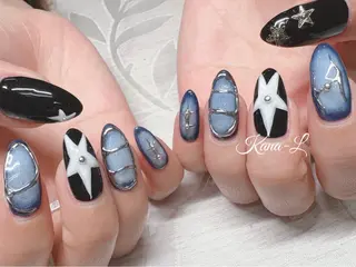 ネイル 芦辺 香奈のネイルデザイン