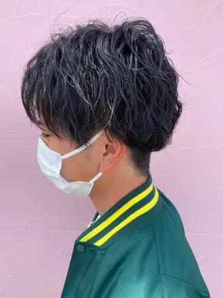 パーマ メンズ 💈豊橋メンズ専門 NO.1刑部七海💈のヘアスタイル