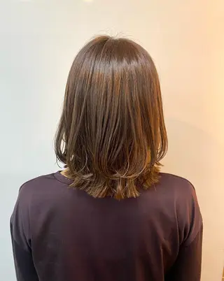 ミディアム Aujuaソムリエ 🎨‎♡HARUのヘアスタイル