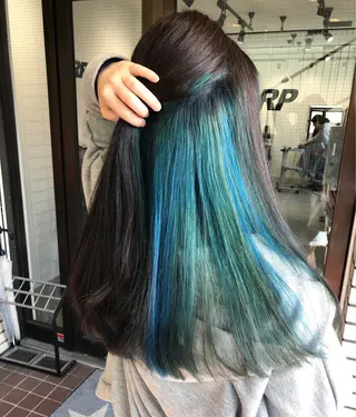 ロング カラー 2nd所属・🤍2nd🤍田所 美希のヘアスタイル