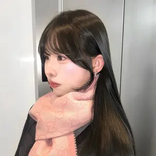 カラー 💖原宿/韓国ヘア 顔周りカット/Rioのヘアスタイル