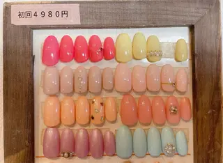 ネイル Libertybell所属・iiso nailのネイルデザイン