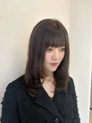 カラー rilliant U’s brilliant所属・吉田 愛実のヘアスタイル