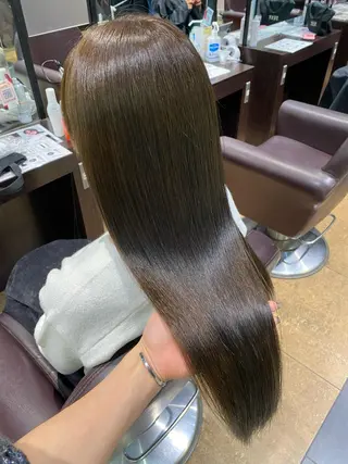 ロング カラー hina☺︎ 髪質改善/ストレートのヘアスタイル