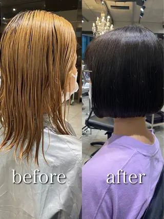 ショート 【1日2名様限定】 AFLOAT白川雄副のヘアスタイル