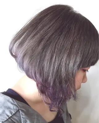ショート カラー カラー特化サロン茶屋 町Furukuboのヘアスタイル