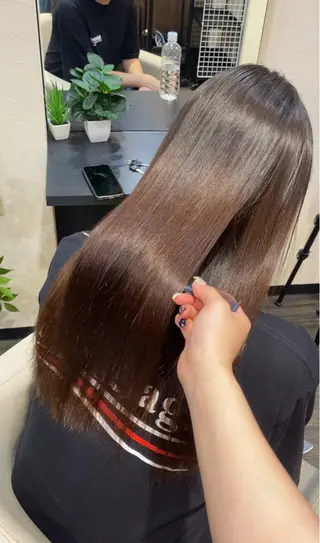 ロング やました かりんのヘアスタイル
