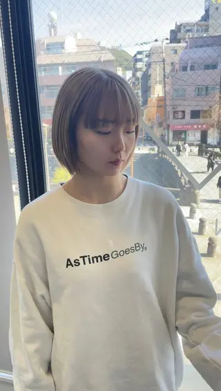 ミディアム 山浦司颯‪/ カラー/レイヤーのヘアスタイル