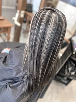 ロング カラー Style Tのヘアスタイル