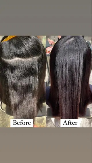 ミディアム Ainoa nouer所属・✨髪質改善/代々木 新宿/縮毛矯正✨のヘアスタイル