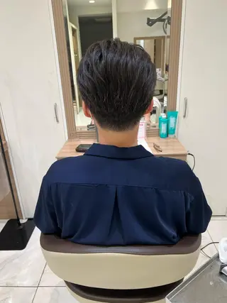 メンズ 顔周り/韓国レイヤー junkaのヘアスタイル