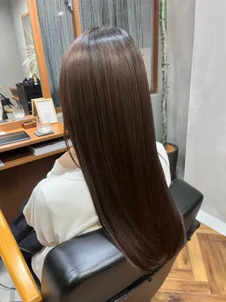 ロング カラー 5:8所属・吉祥寺【髪質改善カラ ー/ブリーチ】藤井のヘアスタイル