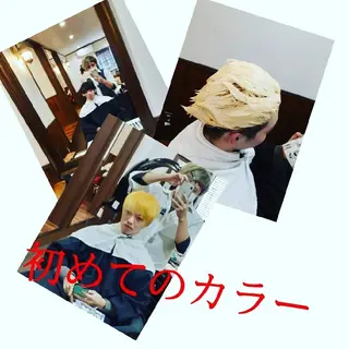 メンズ カラー 金城 和将のヘアスタイル