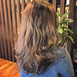 セミロング カラー パーマ ヘアアレンジ メンズ キッズ ネイル マツエク・マツパ uno pulir所属・トップスタイリスト 永尾拓也のヘアスタイル