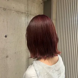 ミディアム カラー 🎀ハイトーン/艶 カラーKaRin🎀のヘアスタイル