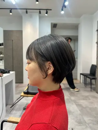 ショート ごとう さなのヘアスタイル