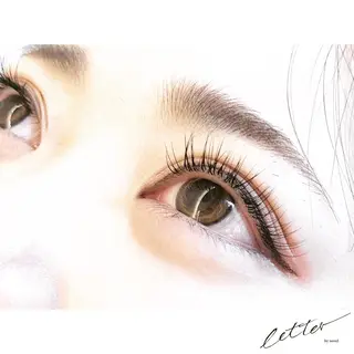 マツエク・マツパ letter bynovelのマツエク・マツパデザイン