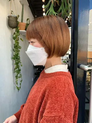 ショート カラー MEY HAIR所属・カットモデル 募集Narumi🌸のヘアスタイル