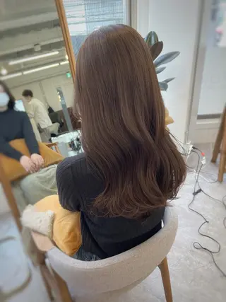 セミロング カラー hana ・メンズ特化のヘアスタイル