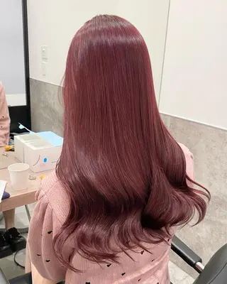 ロング カラー 💗ガーリーヘア🎀 saki💗のヘアスタイル