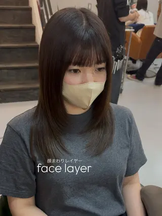 カラー 渡邊 里彩のヘアスタイル